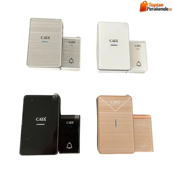 Cata CT-104 Uzaktan Kumandalı Zil Lüks Model Led Işıklı